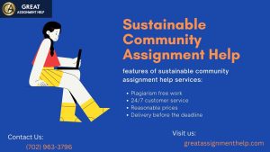 Sustainable Community Assignment Help