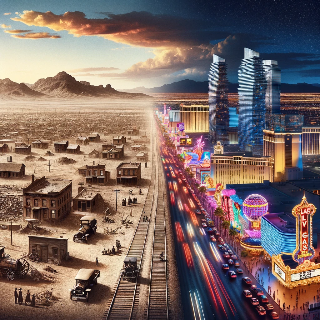 The History of Las Vegas: From Desert Town to Gambling Capital