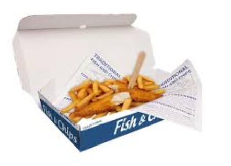 Custom Fish And Chips Boxes for Modern Takeaways